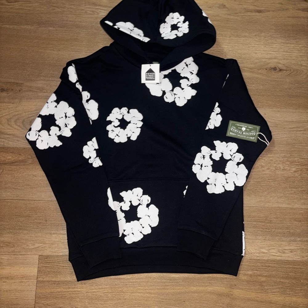 Black and white Denim Tears
